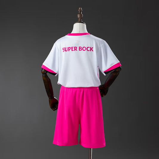 kit criança Sporting C.P. Outubro Rosa 2025