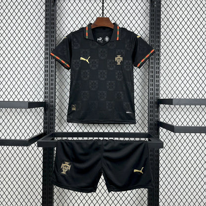 Portugal Equipamento Eusébio Mundial 2026 Kit Criança
