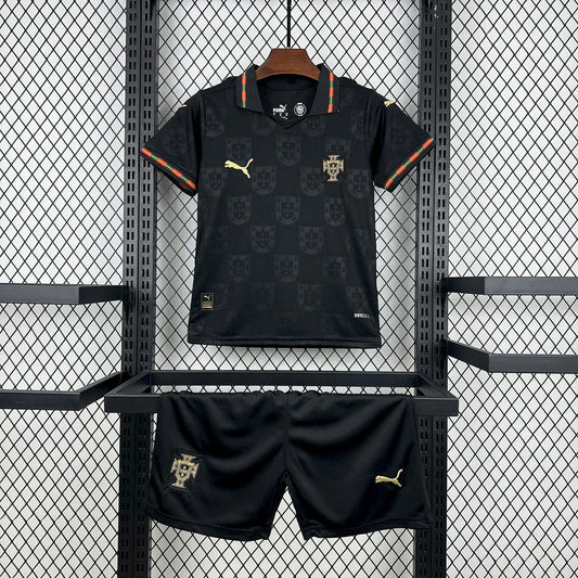 Portugal Equipamento Eusébio Mundial 2026 Kit Criança