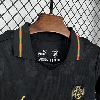 Portugal Equipamento Eusébio Mundial 2026 Kit Criança