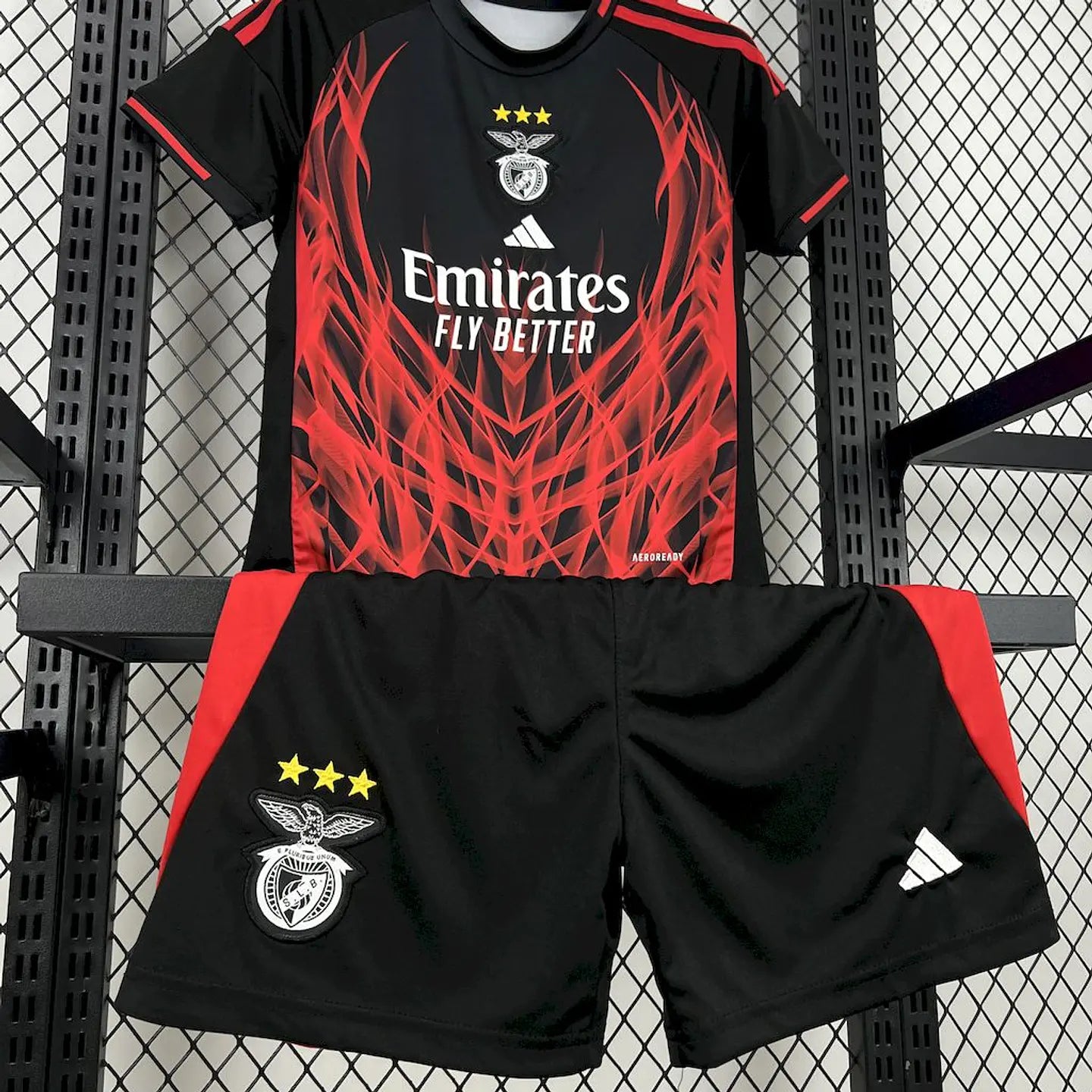 SL Benfica Kit-Criança Alternativa 2025/2026