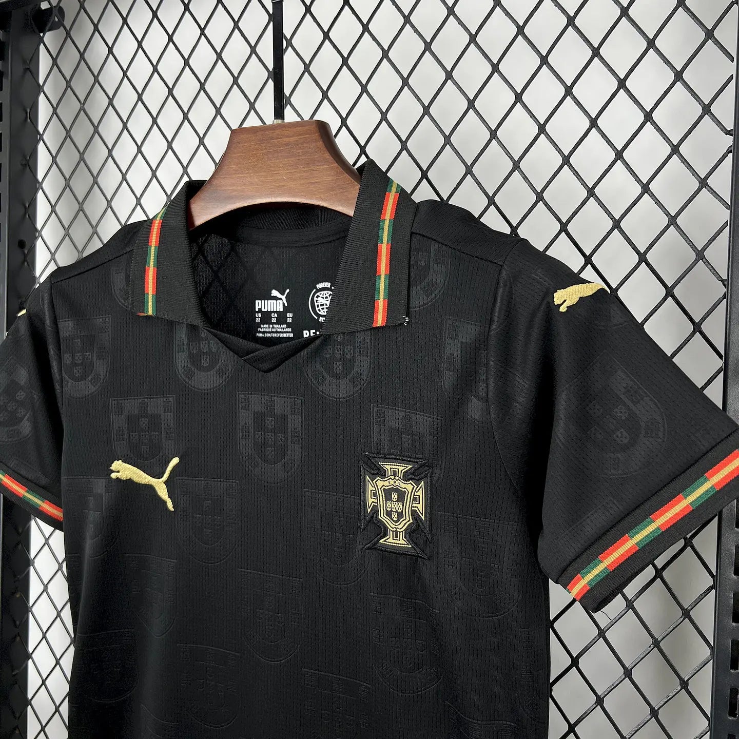 Portugal Equipamento Eusébio Mundial 2026 Kit Criança