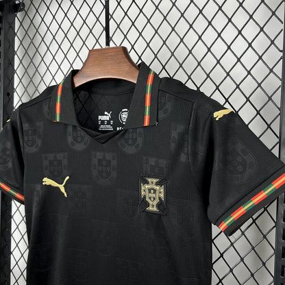 Portugal Equipamento Eusébio Mundial 2026 Kit Criança