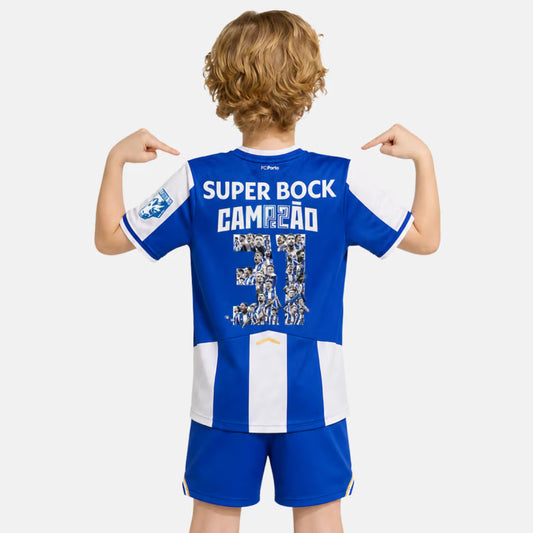 Kit de Criança - FC Porto Principal Campeão 31 25/26