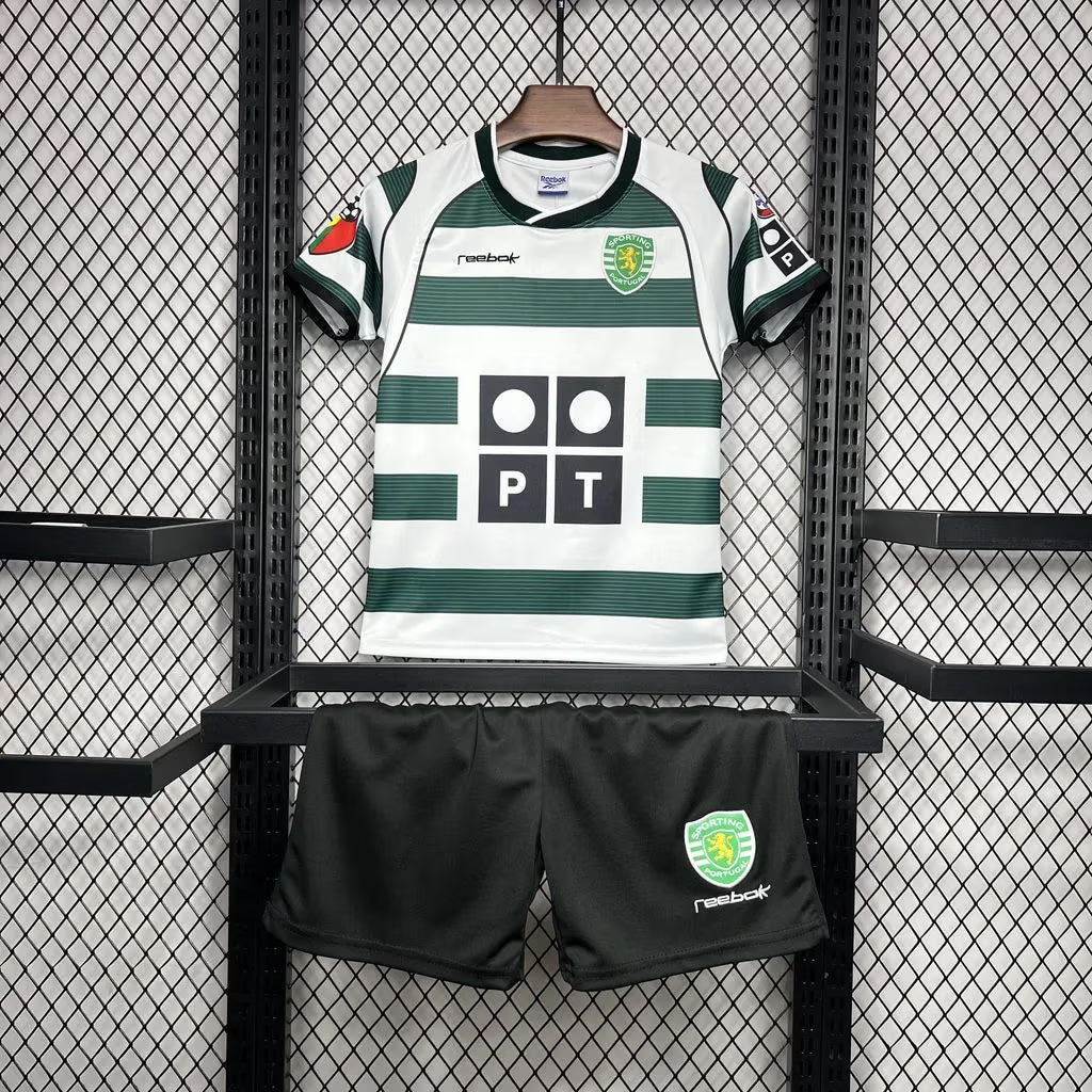 Sporting Kit Criança Retro Principal 2001/03
