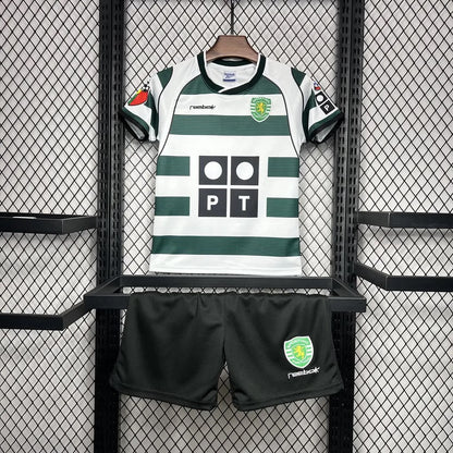 Sporting Kit Criança Retro Principal 2001/03
