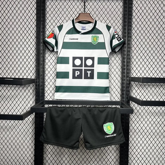 Sporting Kit Criança Retro Principal 2001/03