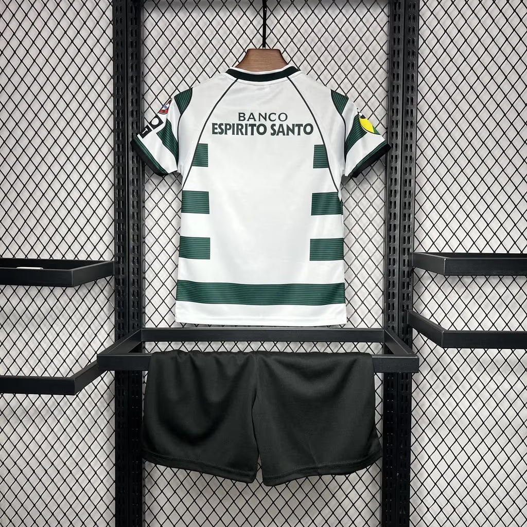 Sporting Kit Criança Retro Principal 2001/03