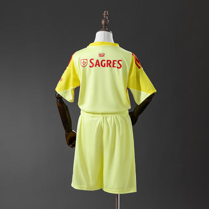 Kit Criança SL Benfica Guarda-Redes Amarelo 2025/2026