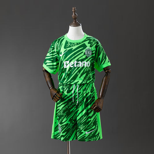 Kit Criança Guarda-Redes Sporting CP 2025/26 - Verde