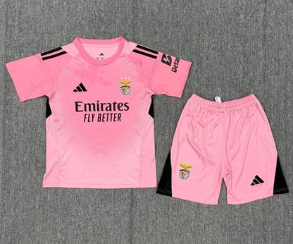 SL Benfica Kit Criança  Guarda-Redes Rosa 2025/2026