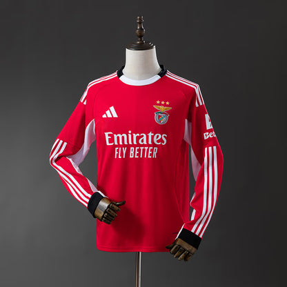 SL Benfica Manga Comprida Principal 2025/2026